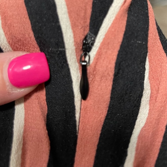 ZARA Trafaluc Collection Stripped Dress Size Medium - Picture 9 of 9